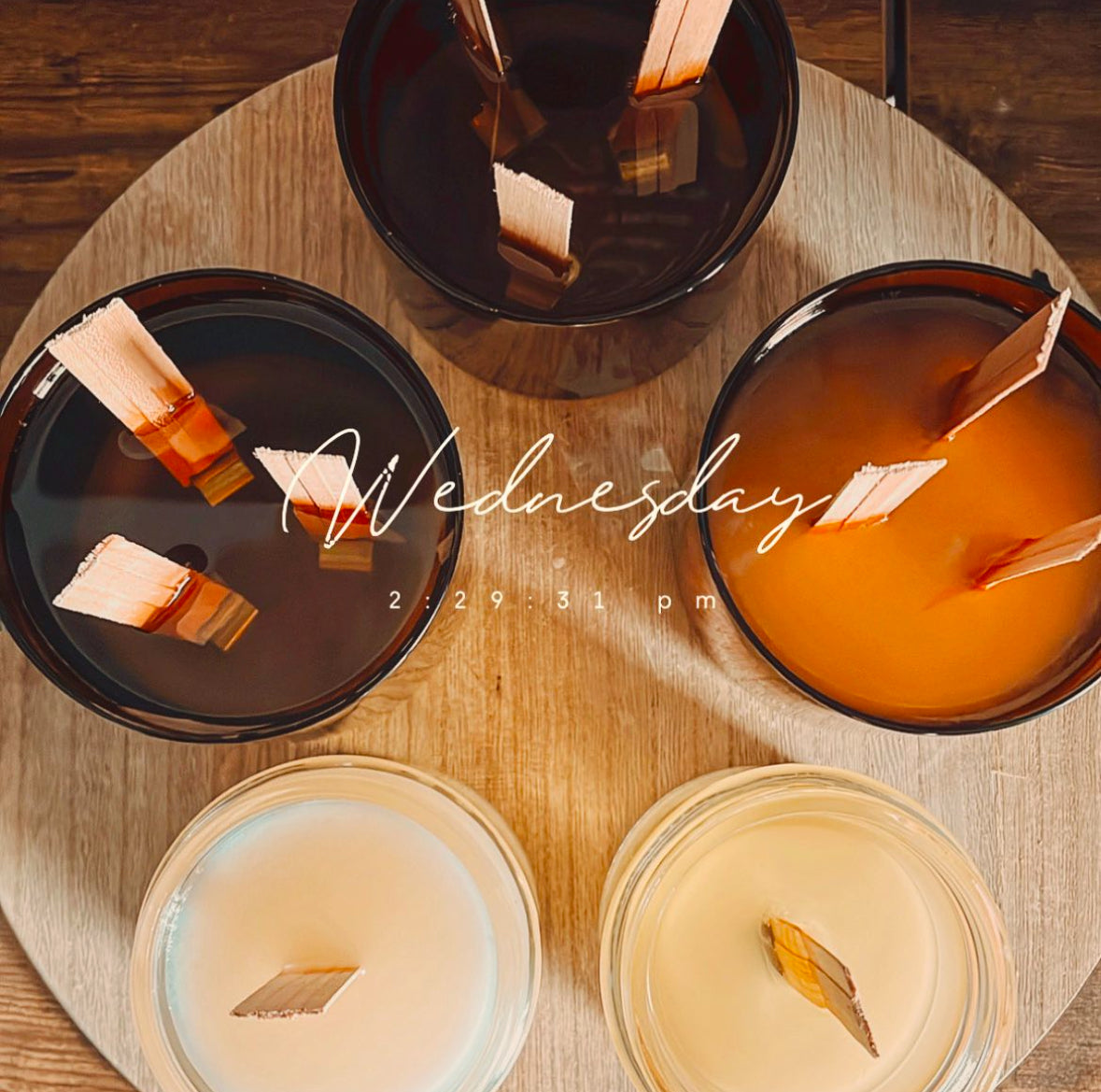 Three Wick Candles