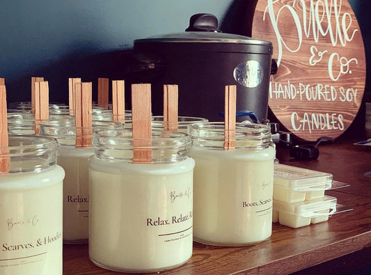 Single Wick Soy Candles